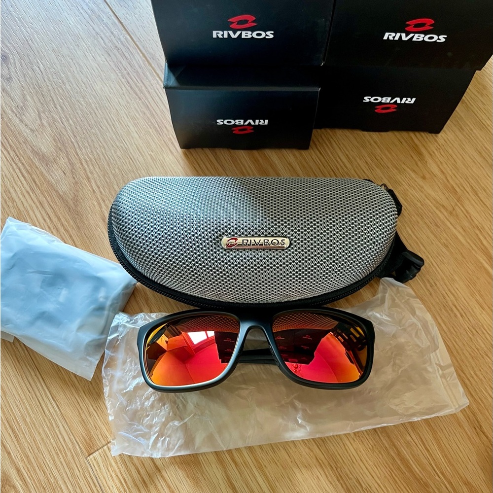 RIVBOS Polarized Sunglasses RBS862  100% UV Protection 60-20 130 mm New